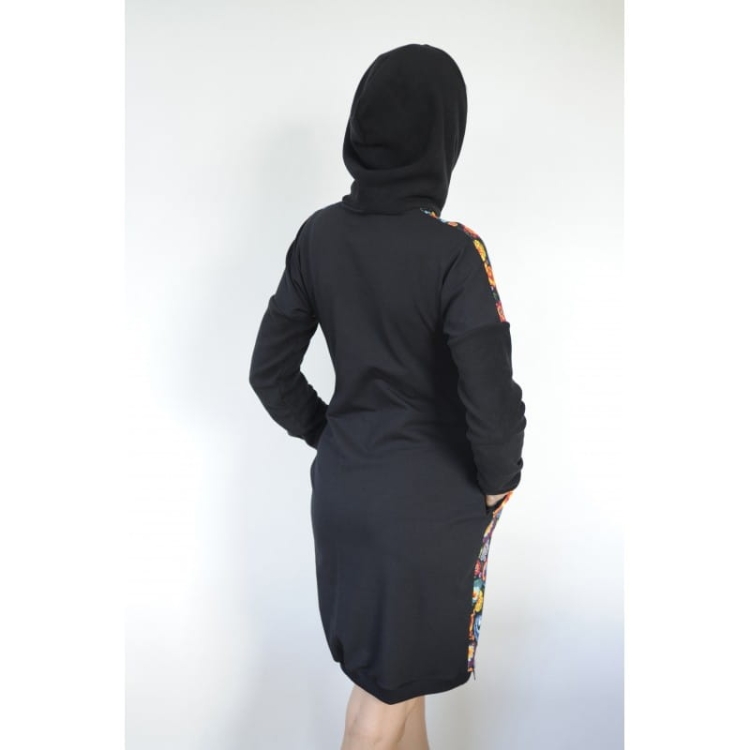 Sukienka_folk_lowicka_kapturem_lowickim