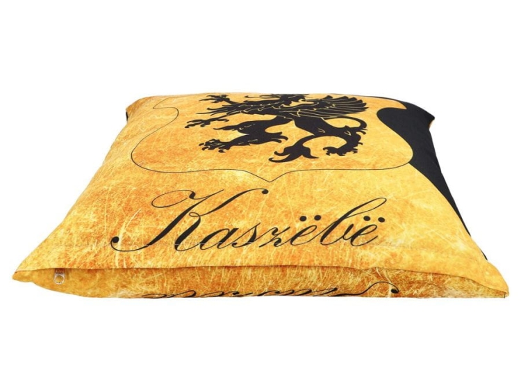 Poduszka Gryf Kaszubski, folk ludowe wzory.jpg