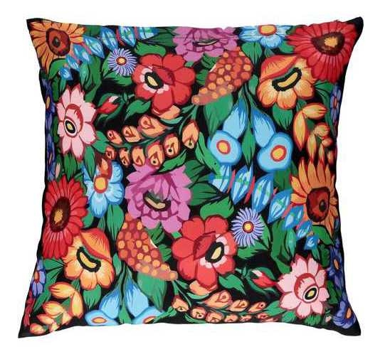 Poduszka dekoracyjnafolkowy Zalipie.jpg