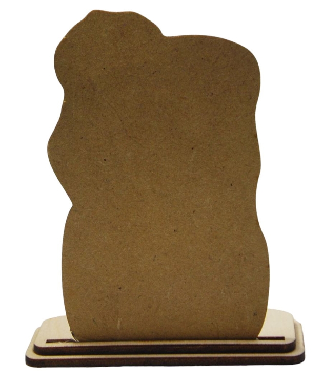 Drewniana para podhalańska  podstawce