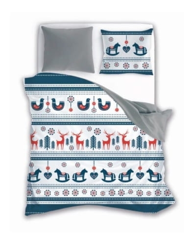 Komplet pościeli skandynawski folk 200 x 160 cm (szara).jpg