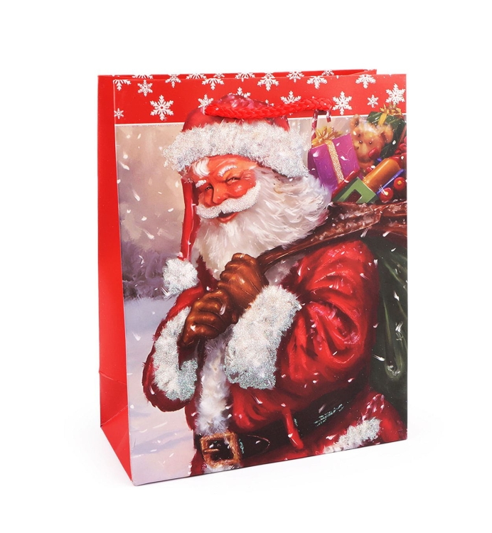 Torebka ozdobna podarunkowa na Boże Narodzenie 32x26 cm.jpg