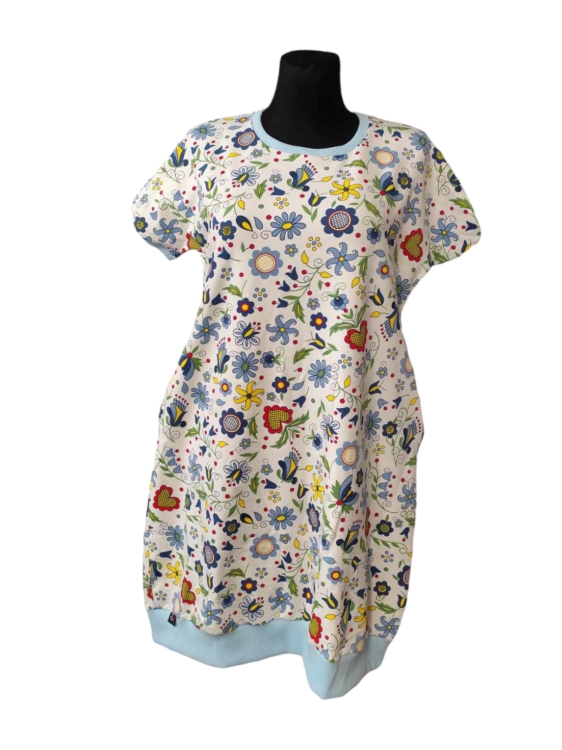 Sukienka folk kaszubska (biała) krótki rękaw1.jpg