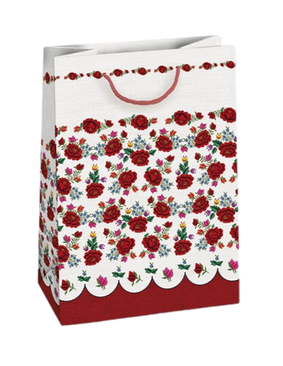 Średnia torebka ozdobna - Podhale - kwiaty.jpg