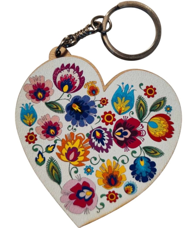 breloczek_serce_walentynki_folk_lowicz