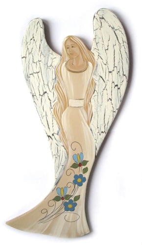 Kaszubski-aniol-duzy-niebieski-recznie-malowany