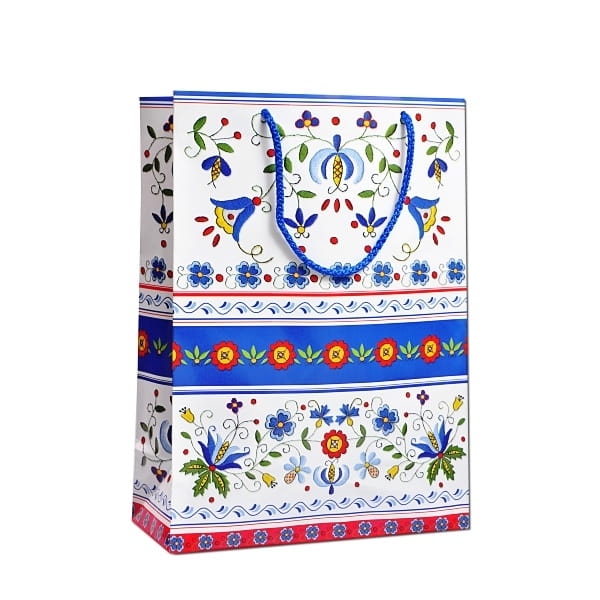 Mała torebka ozdobna - haft żukowski