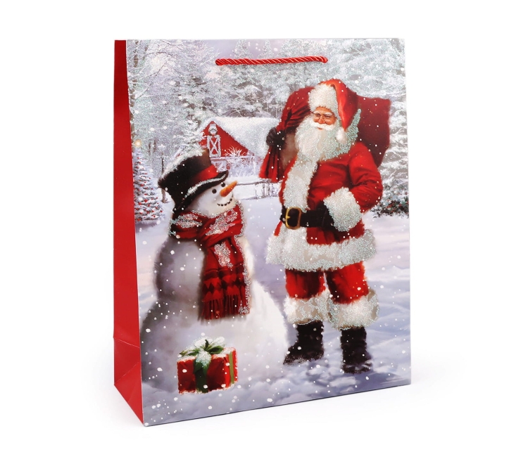 Torebka ozdobna podarunkowa na Boże Narodzenie 32x26 cm.jpg