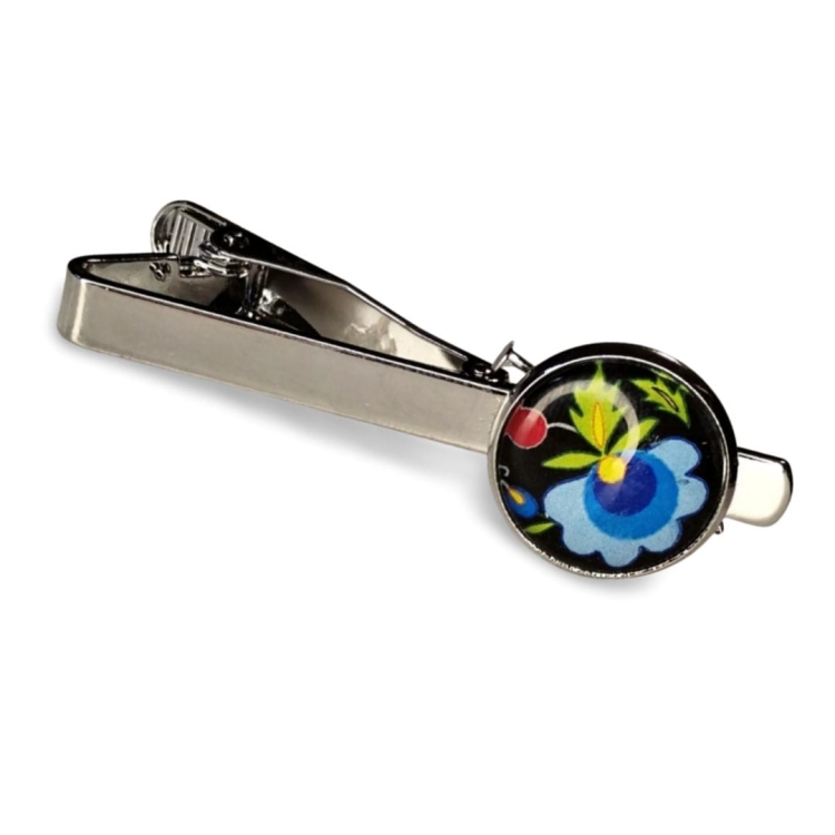 meska-spinka-kwiat-kaszubski-roza-na-czarnym-tle