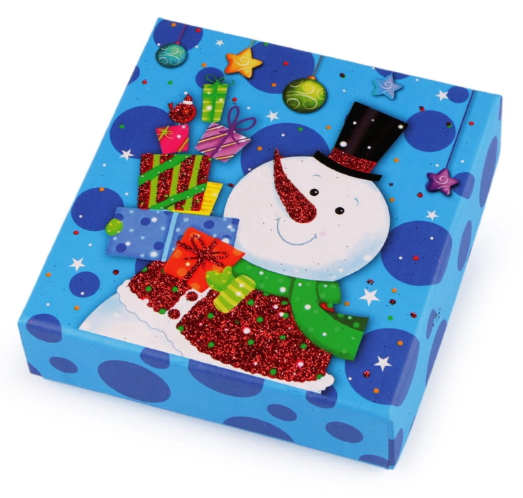 swiateczne-pudelko-prezentowe-balwanek-brokat