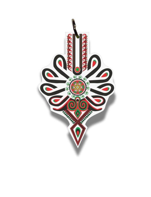 zawieszka-podhalanska-parzenica-drewniana-wisiorek-ludowy