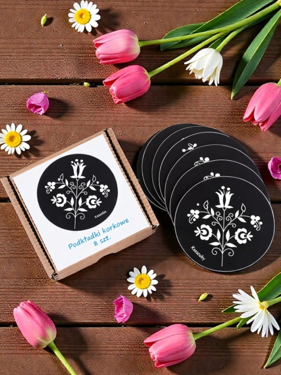 Zestaw-8-podkładek-korkowych-na-ludowo-czarne