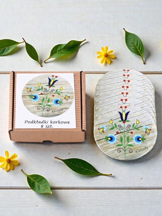 Zestaw-8-podkładek-korkowych-na-ludowo-kolorowych