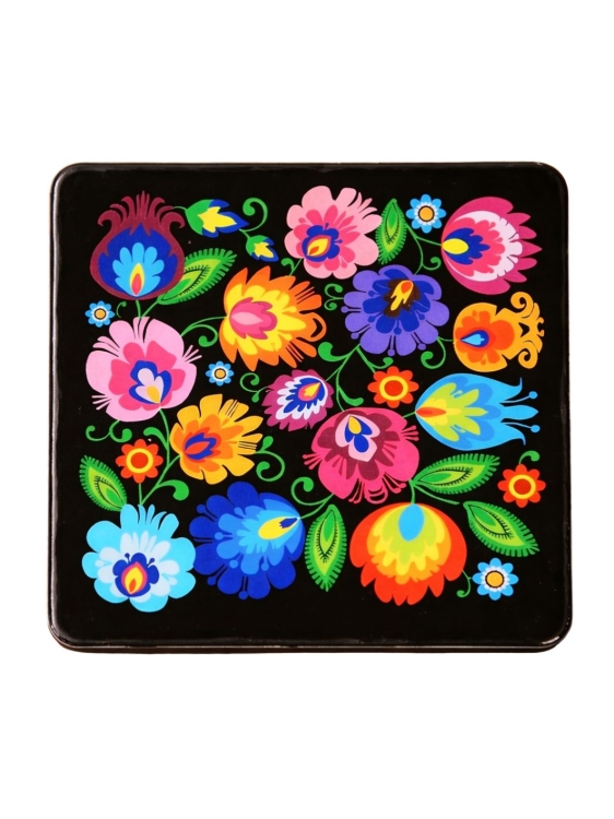 black-lowicz-folk-mug-coaster