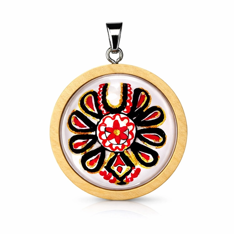 Wisiorek parzenica folk ludowy Podhala