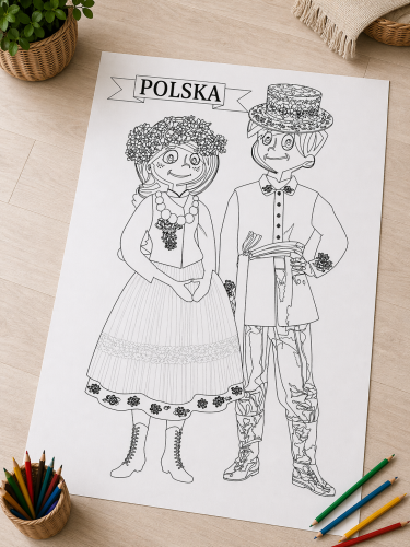 podlogowa-kolorowanka-para-lowicka