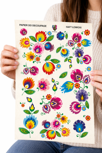 papier-decoupage-lowicki-folk-ludowy