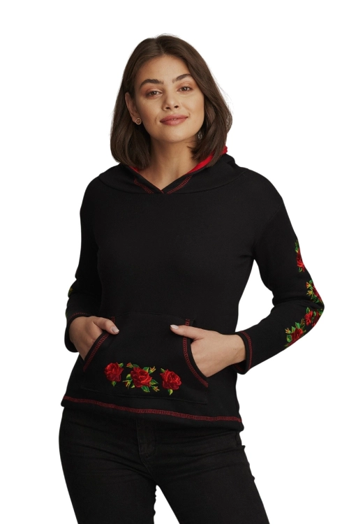 bluza-damska-folk-z-kwiatami-kangurek-czarna