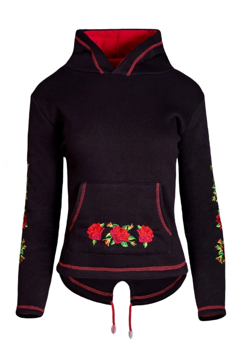 bluza-folk-damska-kangurek-czarna-kwiaty