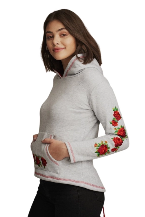 bluza-damska-folk-z-kwiatami-kangurek