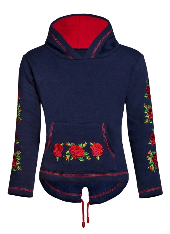 bluza-dziecieca-folk-granatowa