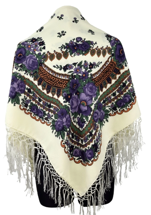 Chusta folk w kwiaty Ecru 100 cm.jpg