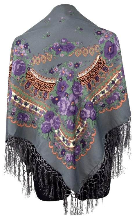 Chusta folk w kwiaty szara 100 cm1.jpg