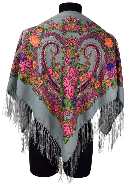 Chusta-folk-w-kwiaty-szara-105-cm