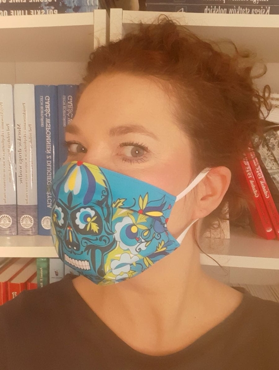 Maska kaszubska (czaszka), maseczka folk ludowy1.jpg