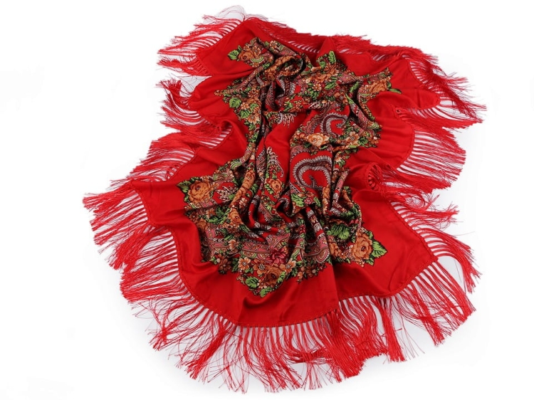 Chusta_goralska_ludowa_biala_folk_ludowa
