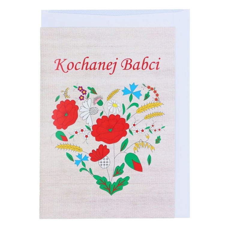 Kartka folk dla Babci Kociewie folk2.jpg