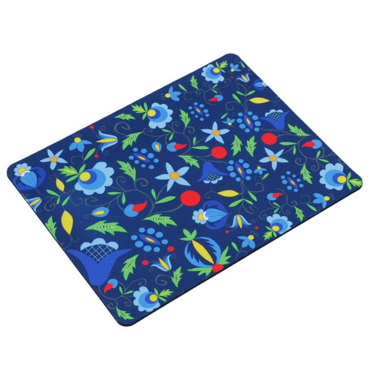 Folkowa podkładka pod mysz – kaszubski wzór haftu, styl żukowski, format 24,5 x 19 cm.