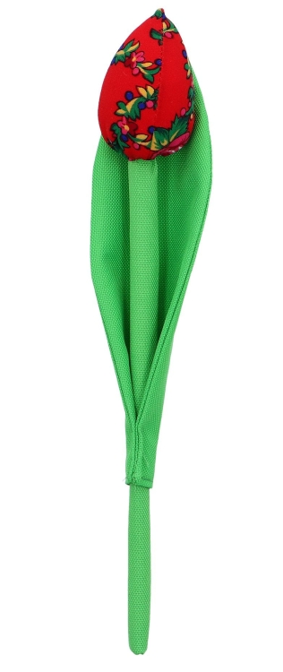 Tulipan podhalański czerwony folk ludowy.jpg