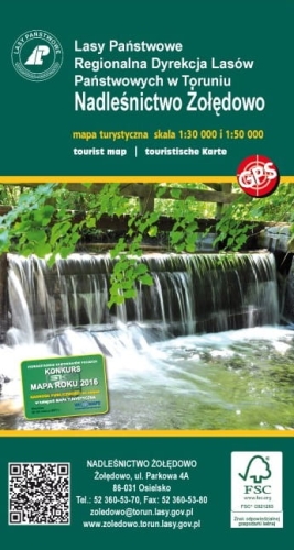 Mapa Nadleśnictwo Żołędowo – lasy, szlaki i atrakcje wokół Bydgoszczy