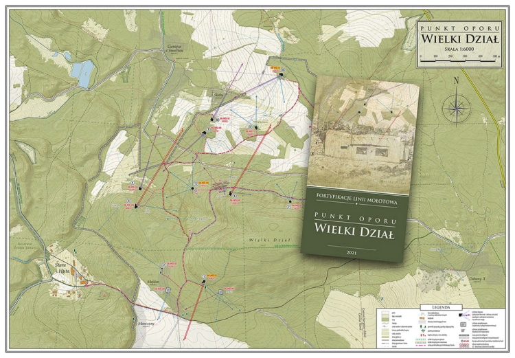 ortyfikacje Linii Mołotowa – Punkt Oporu Wielki Dział z czasów II wojny światowej