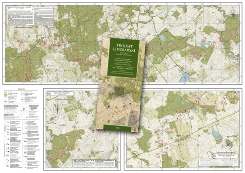 Mapa Trójkąta Lidzbarskiego (cz. 3) – 227 schronów i 31 km umocnień w rejonie Górowa Iławieckiego