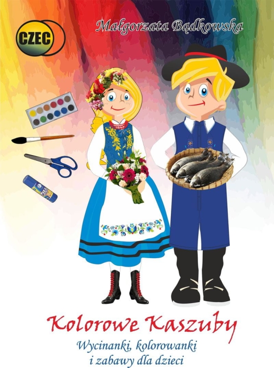 Książeczka kolorowanka stroje poprawiona - okladka1.jpg