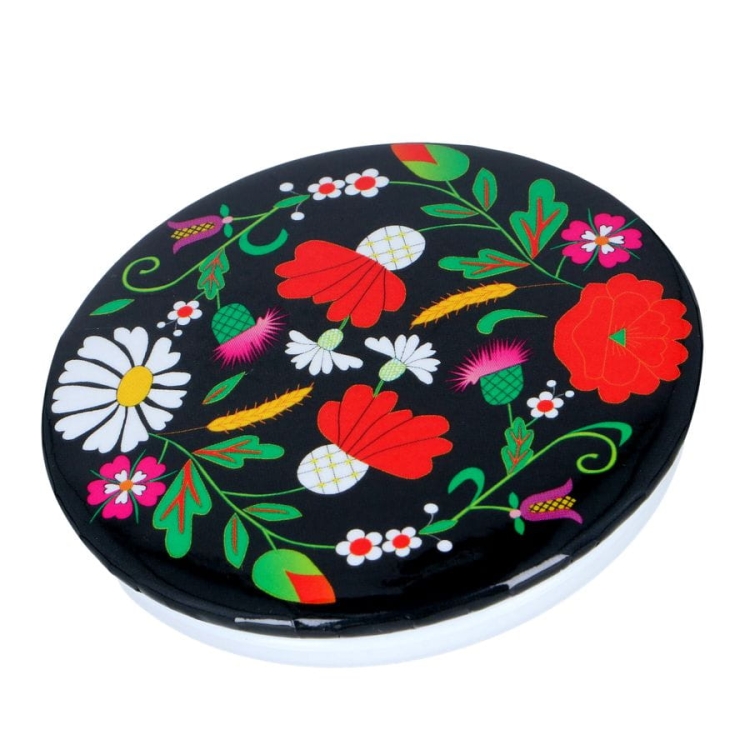 Lusterko kieszonkowe folk kociewski.jpg