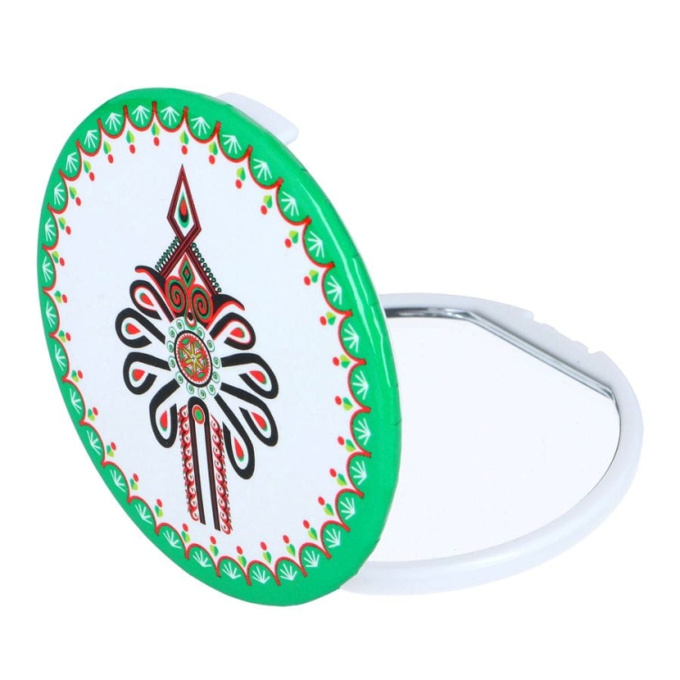 Lusterko kieszonkowe folk podhalański folk.jpg