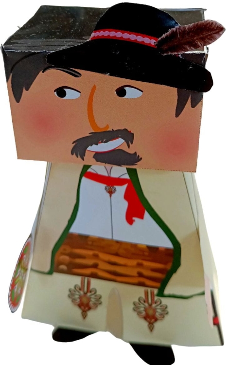 papier-chraft wycinanka góral podhale chlop2.jpg