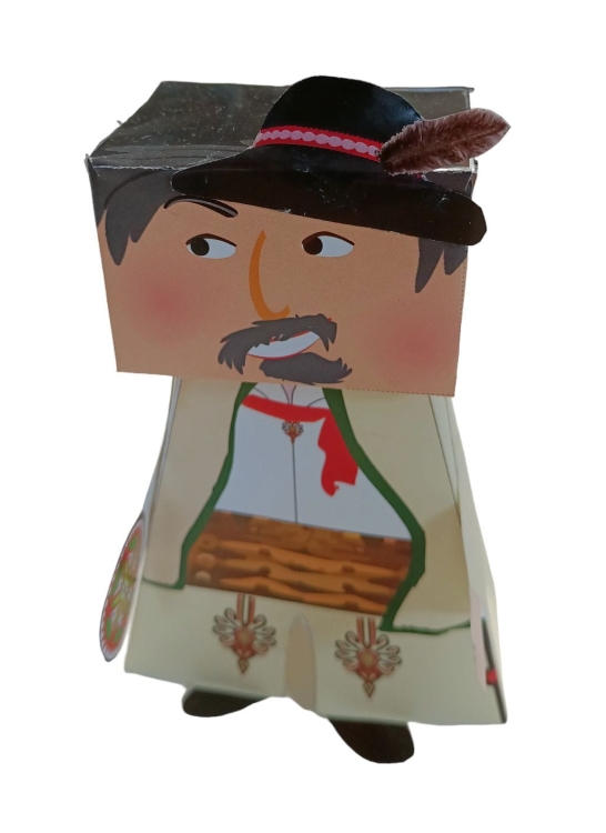 papier-chraft wycinanka góral podhale chlop3.jpg