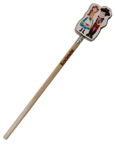 Ołówek drewniany kociewska para.jpg