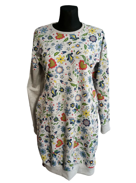 Sukienka_folk_kaszubska_szara