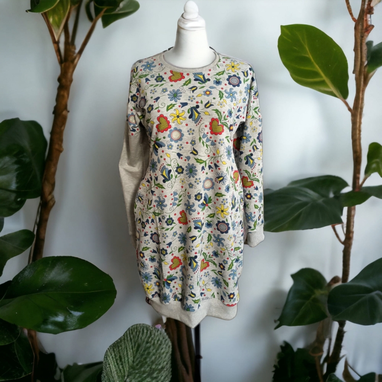 Sukienka_folk_kaszubska_szara