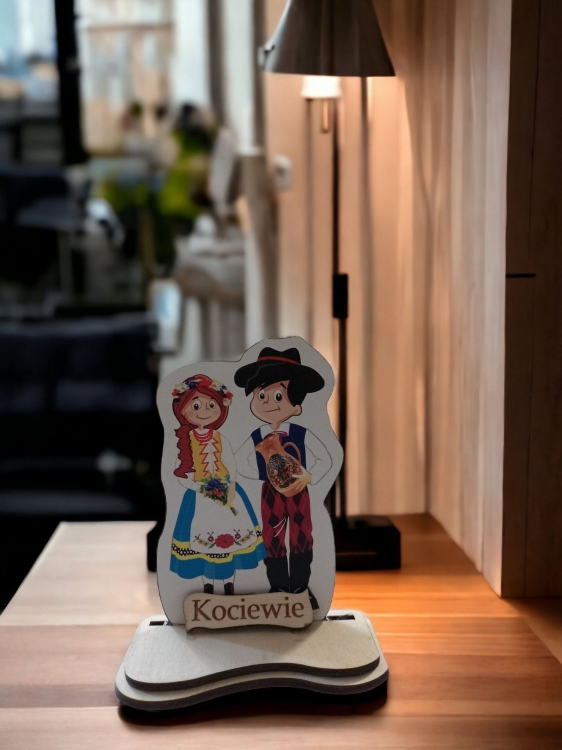 Drewniana para kociewska na podstawce2.jpg