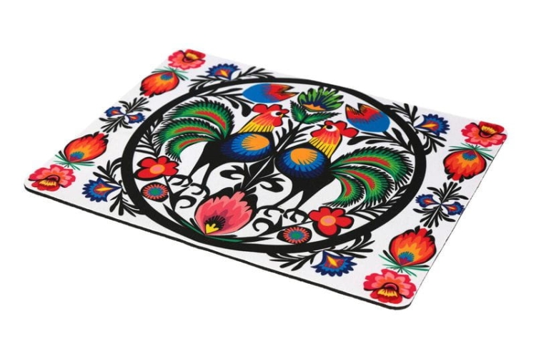 Podkładka pod mysz koguty łowickie