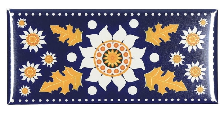 magnes_prostokatny_folk_podhale_szarotka_niebieski